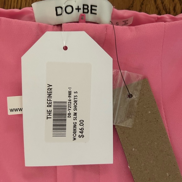 DO + BE pink shorts - Picture 3 of 3